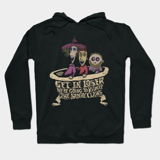 We're Going to Kidnap the Sandy Claws Hoodie by kg07_shirts